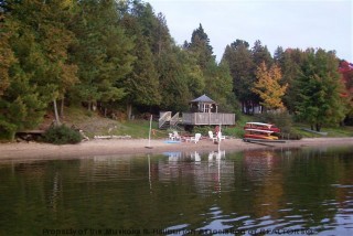 Algonquin Highlands Ontario, Canada Located on Boshkung Lake