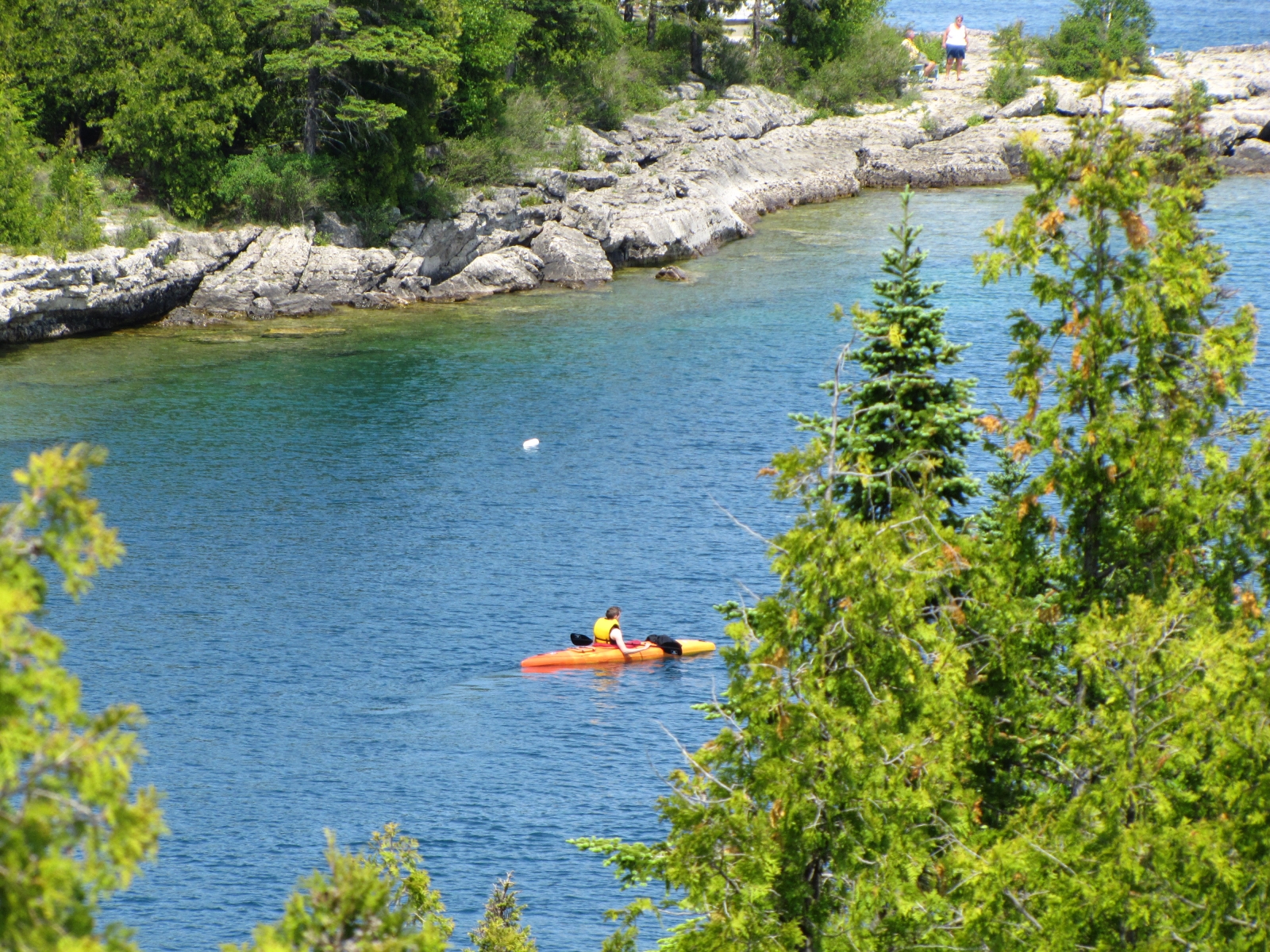 Kayak Boat on Lake Muskoka Bala