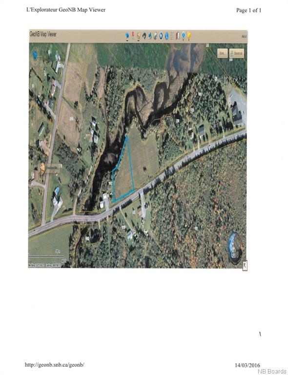 LOT 1 655 Route, Waasis, New Brunswick (ID NB023310)