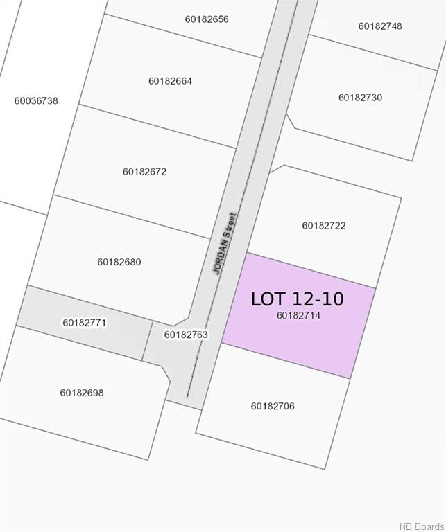 Lot 12-10 Jordan Street, Rusagonis, New Brunswick (ID NB053348)