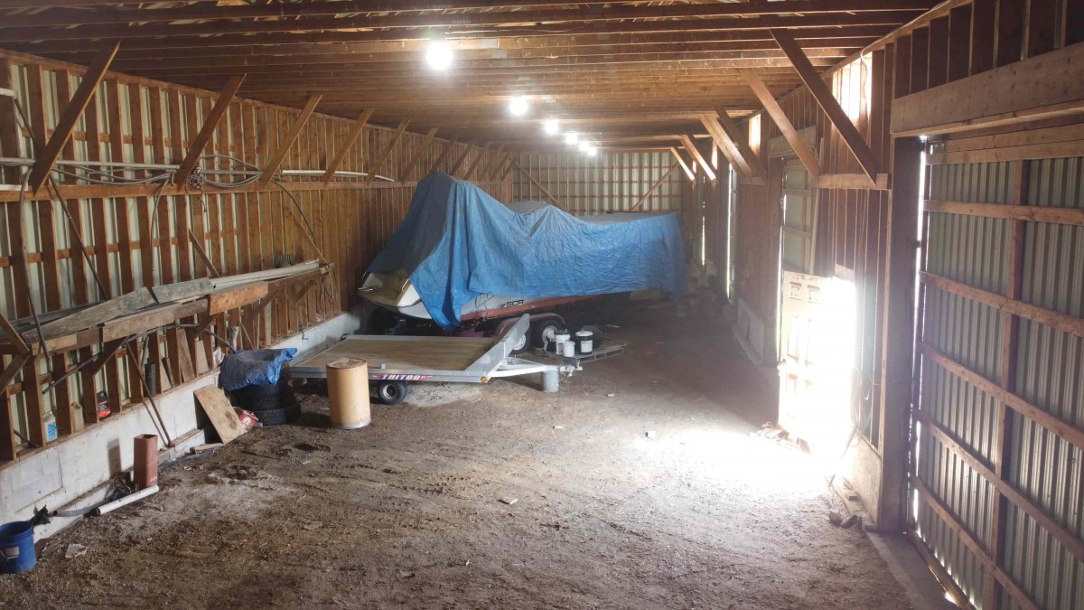 Barn Interior 26 x 126 ft.