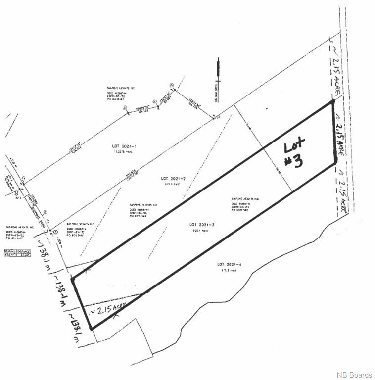 Lot 3-101 Sunpoke Road, Rusagonis, New Brunswick (ID NB061130)