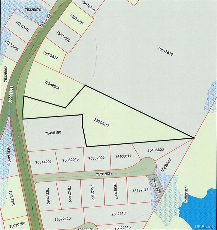 Lot 2021-2 Route 101, Beaverdam, New Brunswick (ID NB083885)