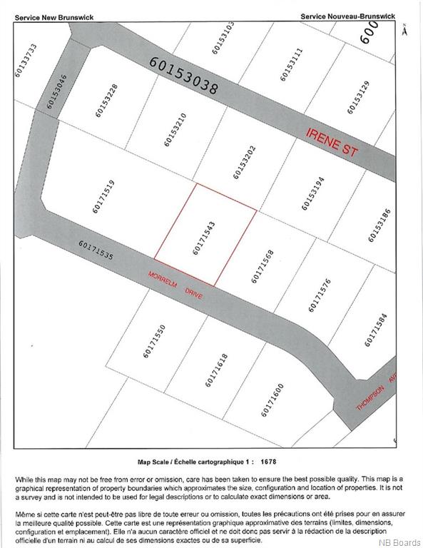 Lot 08-03 Morrelm Drive, Burton, New Brunswick (ID NB016369)