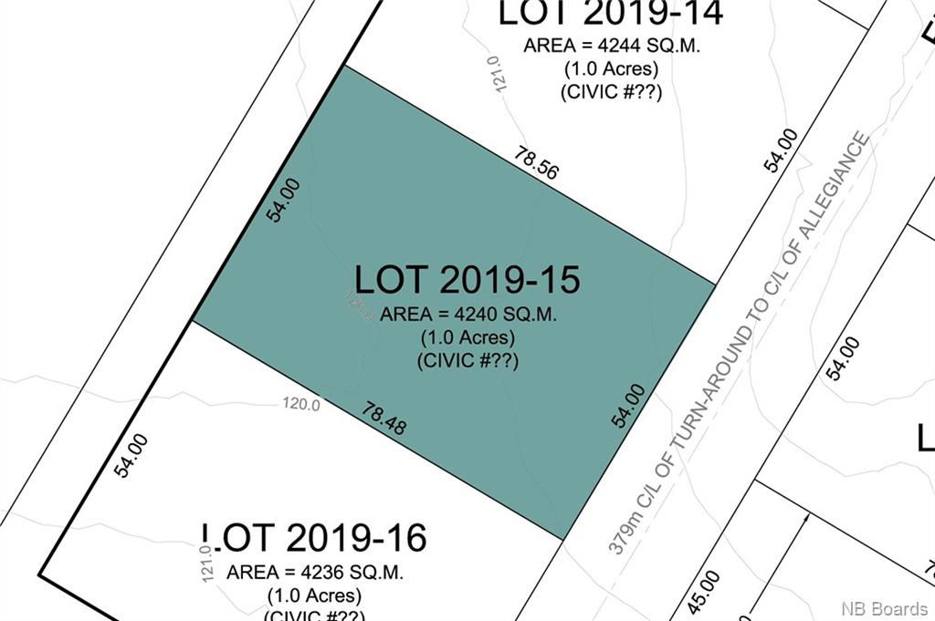 Lot 2019-15 Freedom Street, Killarney Road, New Brunswick (ID NB043089)