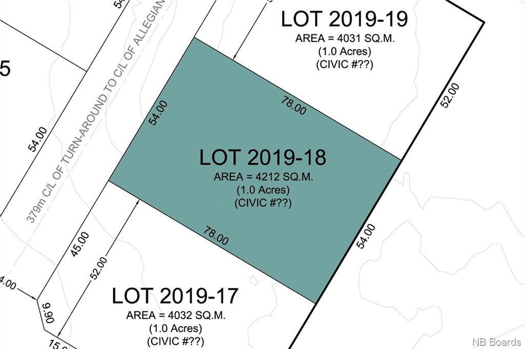 Lot 2019-18 Freedom Street, Killarney Road, New Brunswick (ID NB043093)