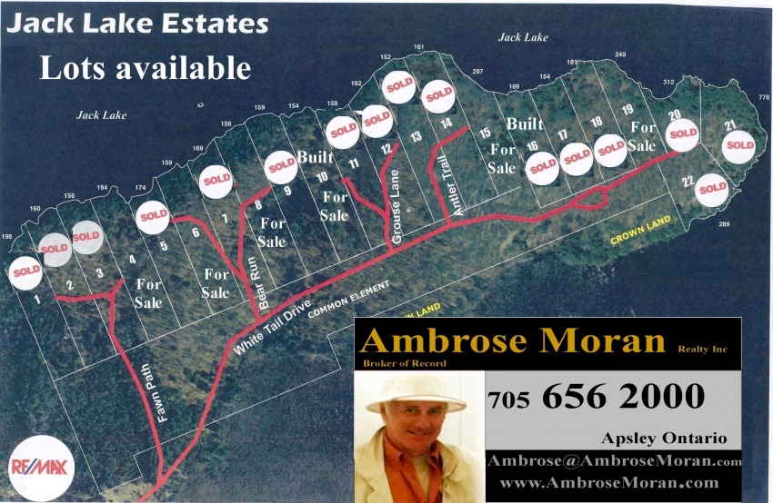 Jack Lake Estates, Apsley, Ontario (ID 1531Estates)
