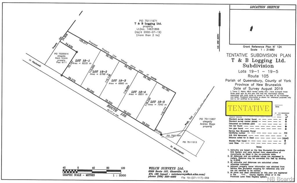 19-2 Route 105, Upper Queensbury, New Brunswick (ID NB054095)