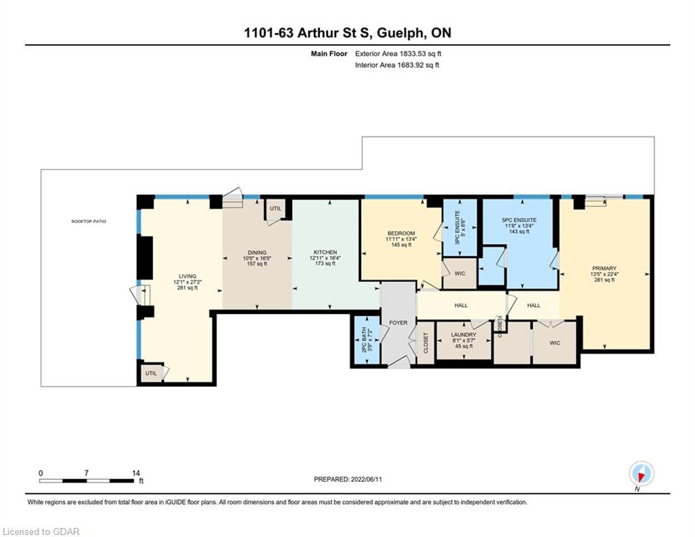 63 ARTHUR Street S Unit# 1101, Guelph, Ontario (ID 40278073) - image 50