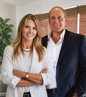 Jeff Newson and Julie Stewart portrait