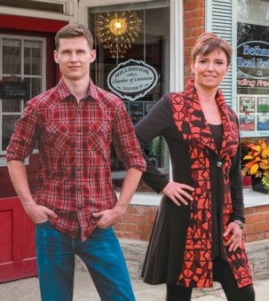 Kathie Lycett and Jordie Westbrook portrait