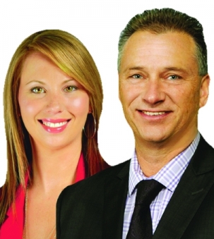 Mark Armitage and Melanie Kelders portrait