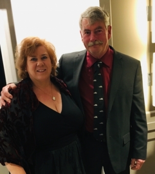 Evelene Bruner and Dennis Bruner portrait