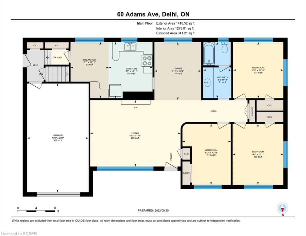 60 ADAMS Avenue, Delhi, Ontario, Canada