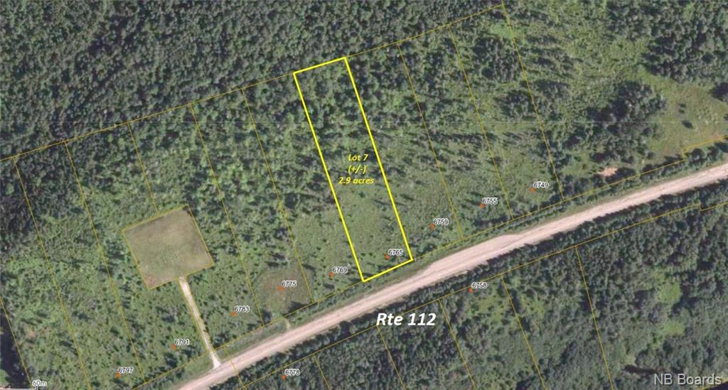 Lot 7 Route 112, Canaan Forks, New Brunswick, Canada