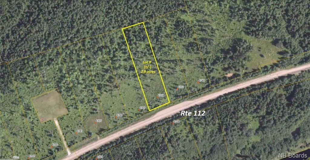 Lot 8 Route 112, Canaan Forks, New Brunswick, Canada
