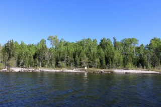 Location S818 Gun Lake, Minaki Ontario, Canada