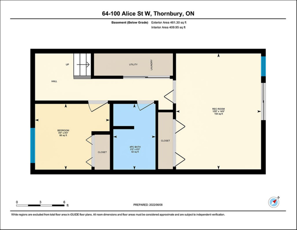 100 Alice Street West, Unit #64, Thornbury, Ontario, Canada photo 40