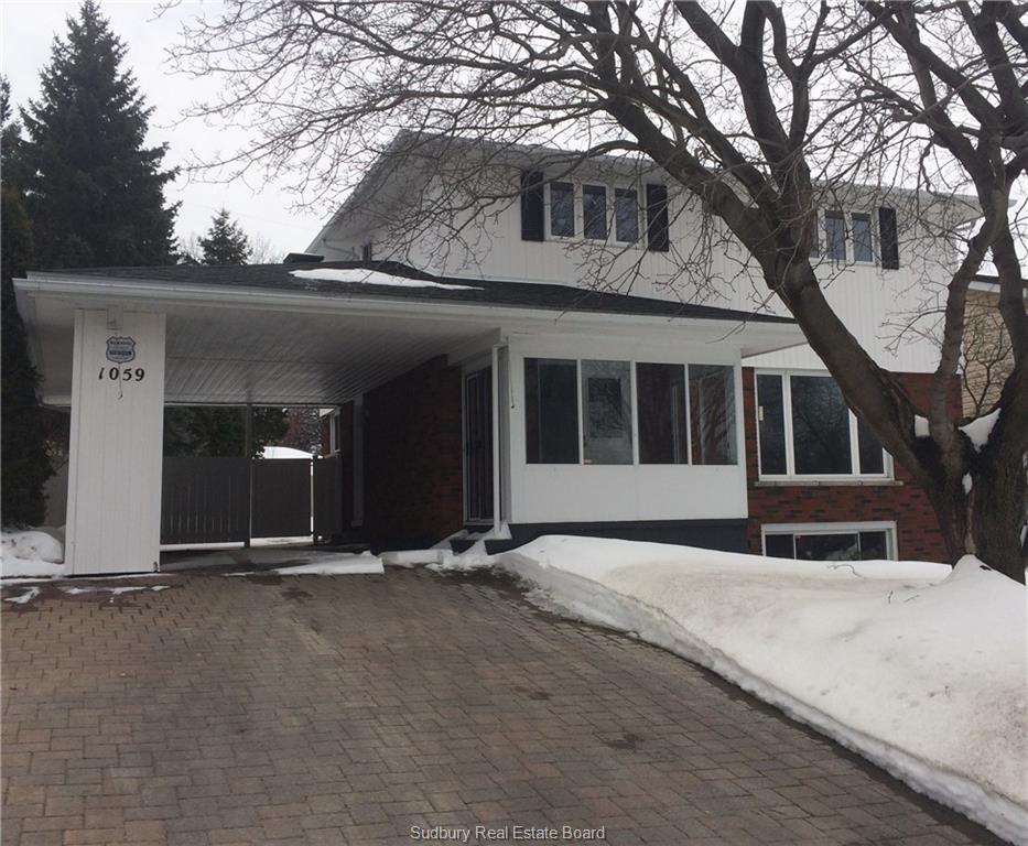 1059 Moss Street, Sudbury Ontario, Canada
