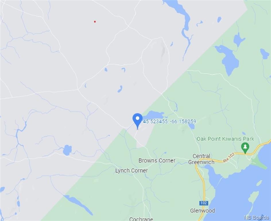 -- BLUE MOUNTAIN Road, Central Greenwich, New Brunswick, Canada
