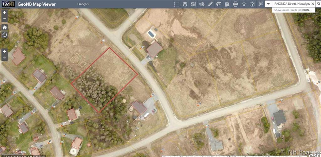 Lot Rhonda Street, Nauwigewauk, New Brunswick, Canada