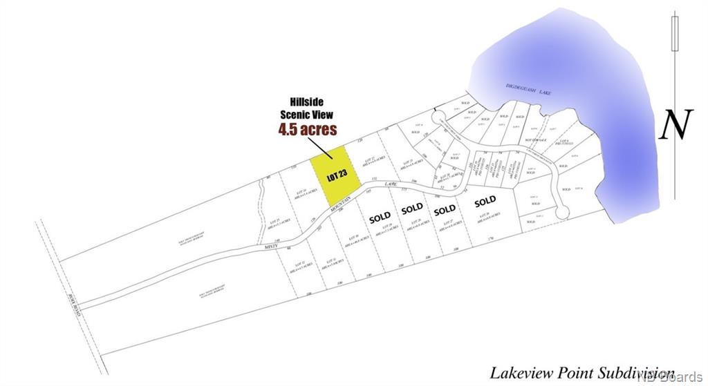 Lot 23 Misty Mountain Lane, Elmsville, New Brunswick, Canada