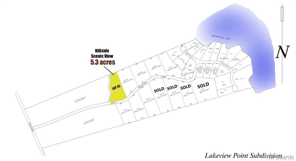 Lot 25 Misty Mountain Lane, Elmsville, New Brunswick, Canada
