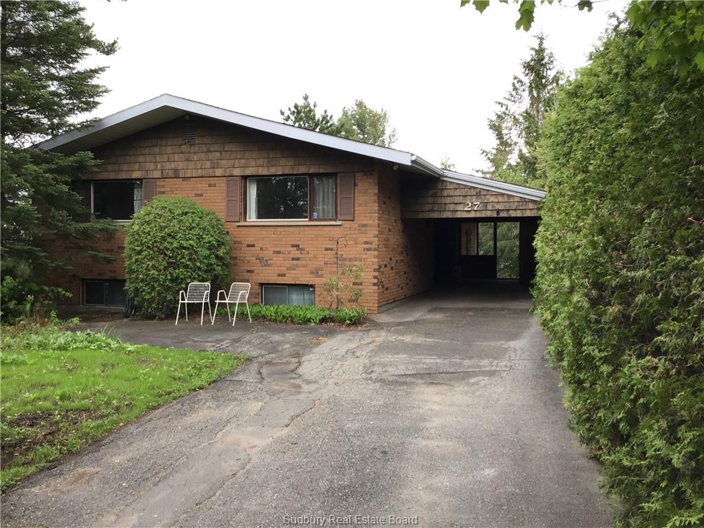 27 Nepahwin Avenue, Sudbury Ontario, Canada