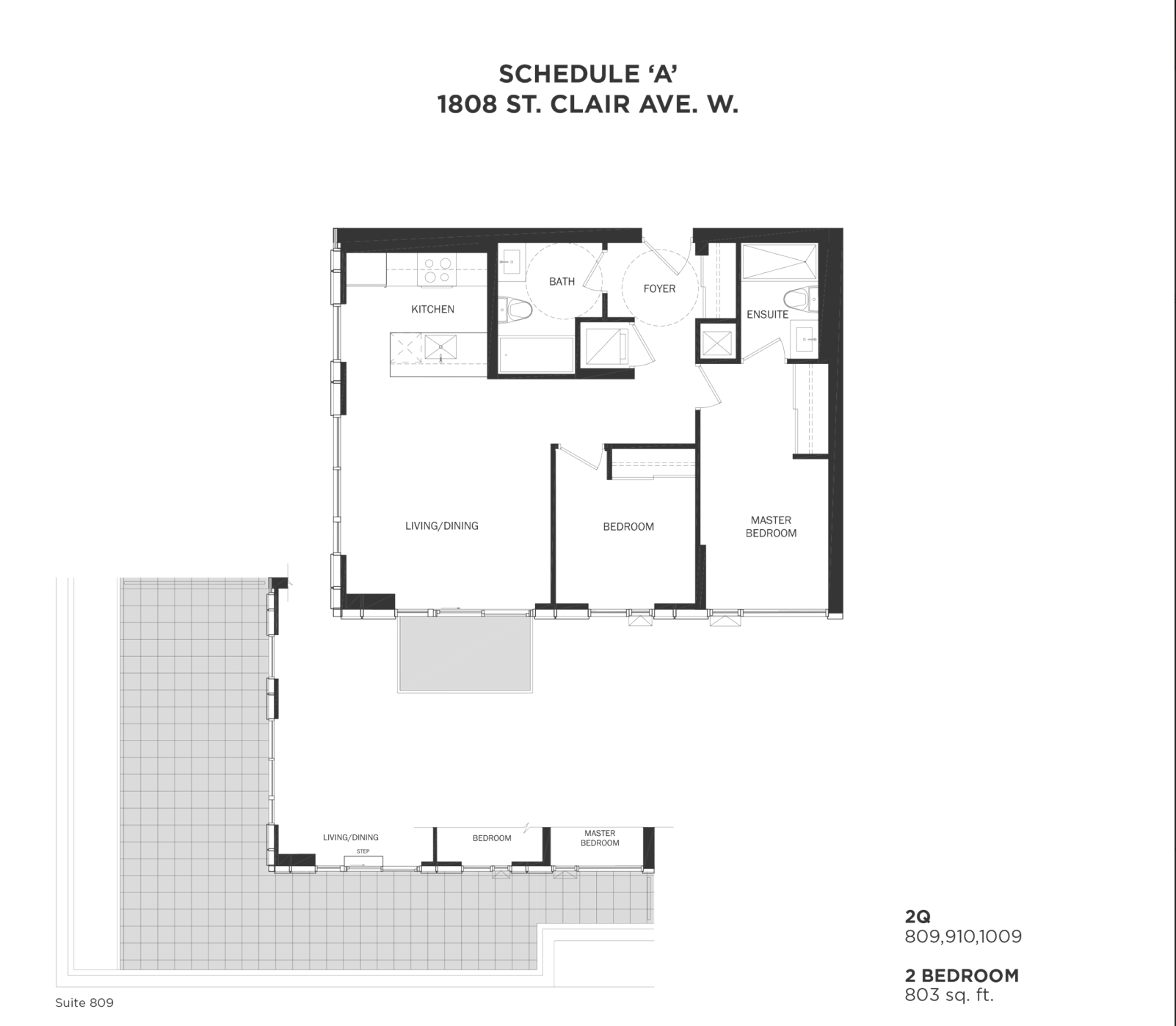 1808 St Clair Avenue West Unit 1009, Toronto, Ontario, Canada photo 26