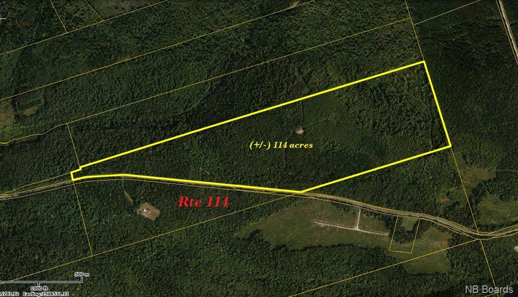 - Route 114, Mechanic Settlement New Brunswick, Canada