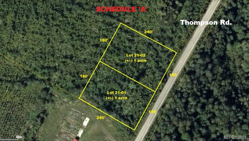 Lot 21-01 Thompson Road, Kierstead Mountain, New Brunswick, Canada