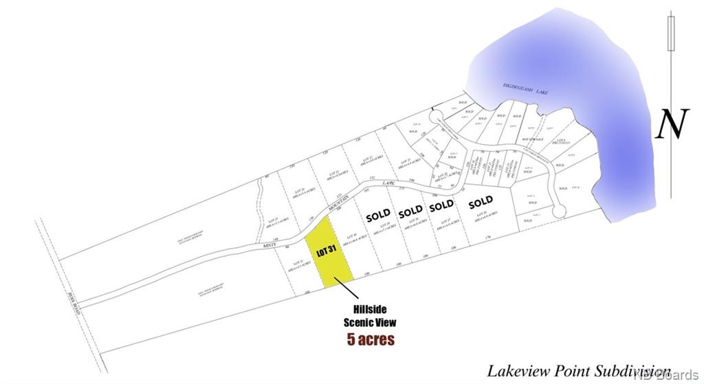 Lot 31 Misty Mountain Lane, Elmsville, New Brunswick, Canada