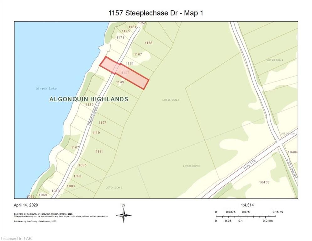 1157 STEEPLECHASE Drive, Algonquin Highlands, Ontario, Canada