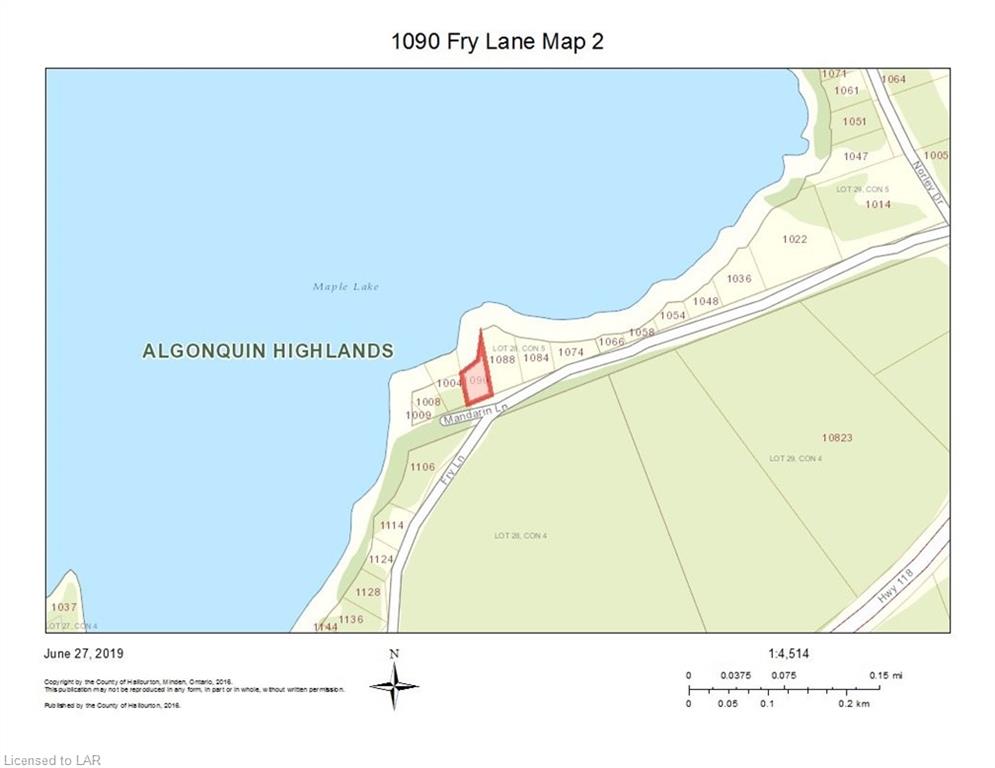 1090 FRY Lane, Algonquin Highlands, Ontario, Canada