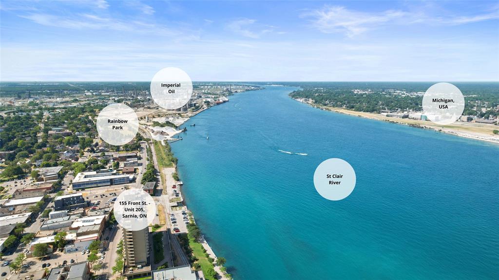 155 FRONT Street North Unit# 205, Sarnia, Ontario, Canada