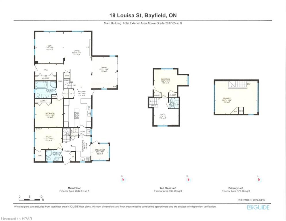 18 LOUISA Street, Bayfield, Ontario, Canada