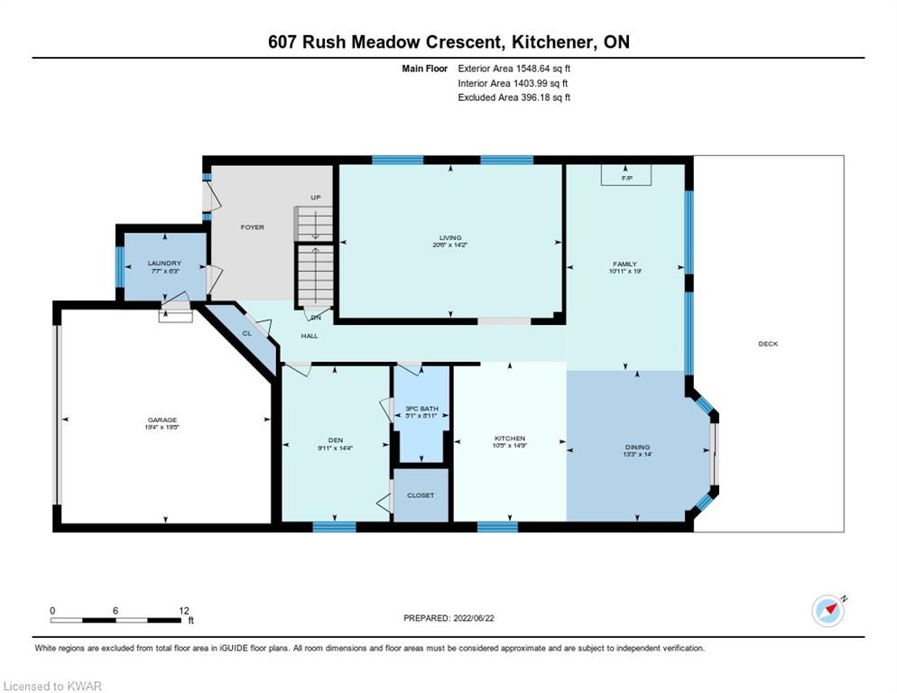 607 RUSH MEADOW Crescent, Kitchener, Ontario, Canada