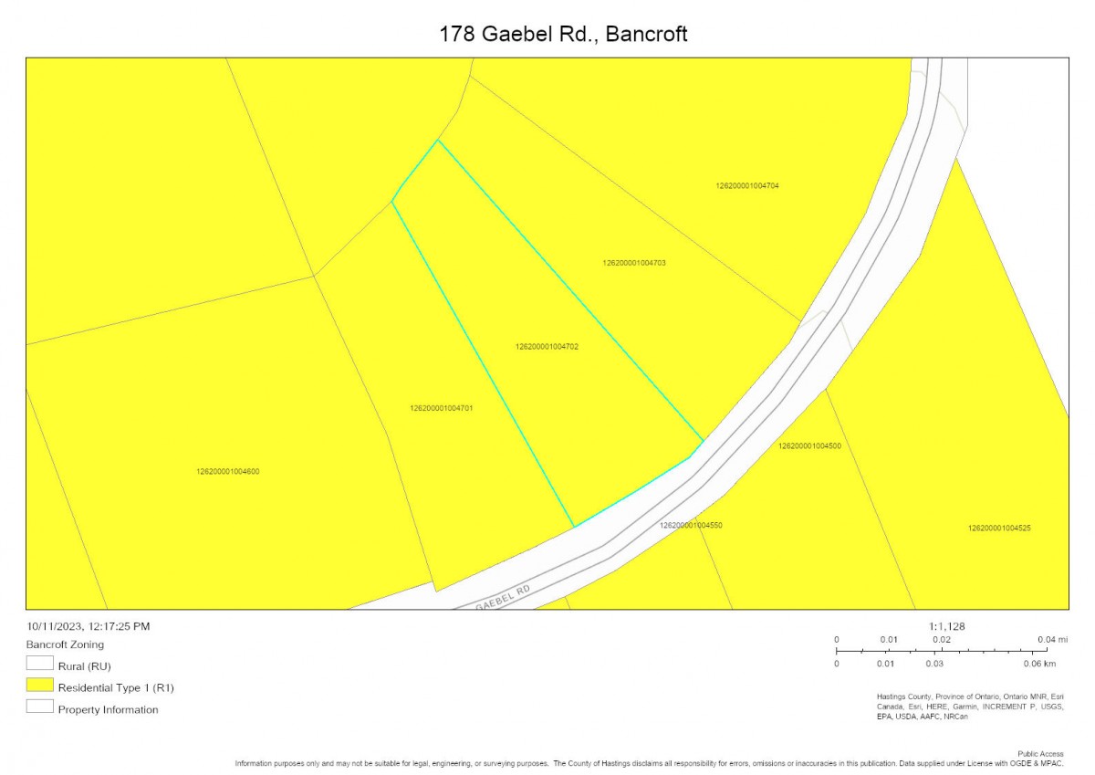 178 Gaebel Road, Bancroft, Ontario, Canada