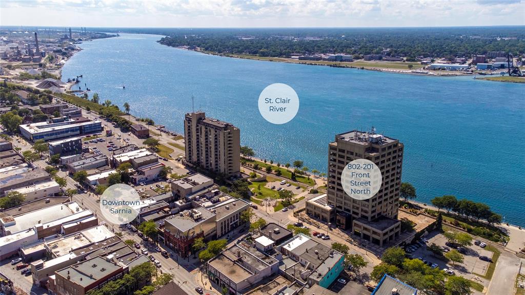 201 FRONT Street North Unit# 802, Sarnia, Ontario, Canada