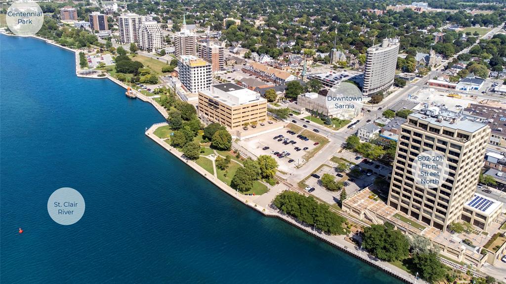 201 FRONT Street North Unit# 802, Sarnia, Ontario, Canada