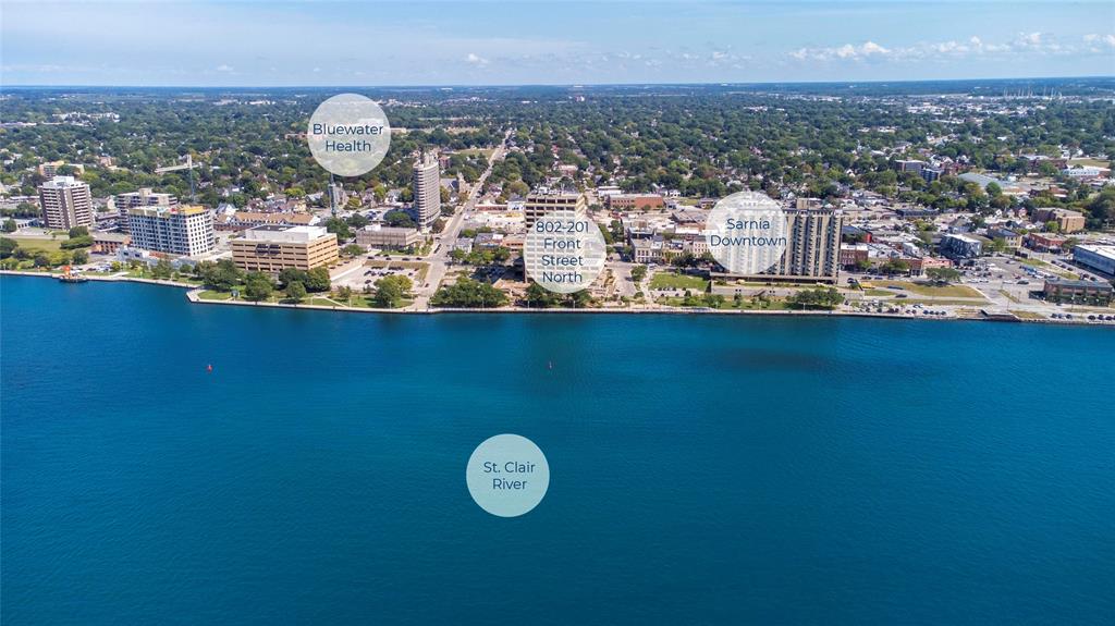 201 FRONT Street North Unit# 802, Sarnia, Ontario, Canada