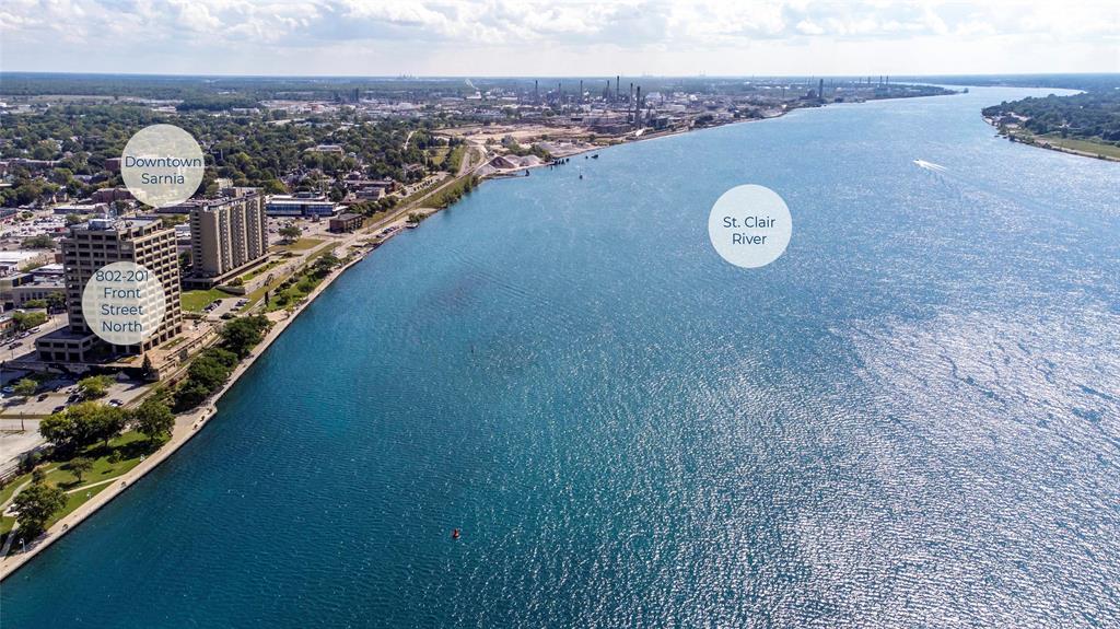 201 FRONT Street North Unit# 802, Sarnia, Ontario, Canada