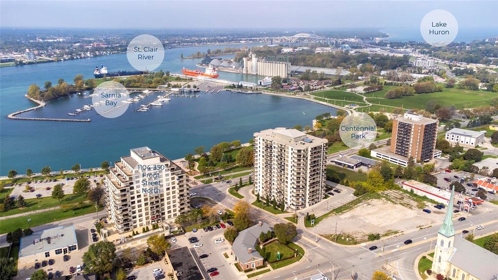 350 FRONT Street North Unit# 1104, Sarnia, Ontario, Canada