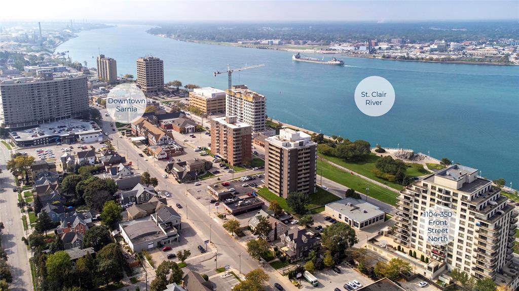 350 FRONT Street North Unit# 1104, Sarnia, Ontario, Canada