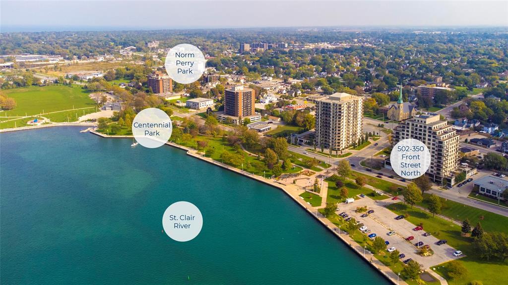 350 FRONT Street North Unit# 502, Sarnia, Ontario, Canada