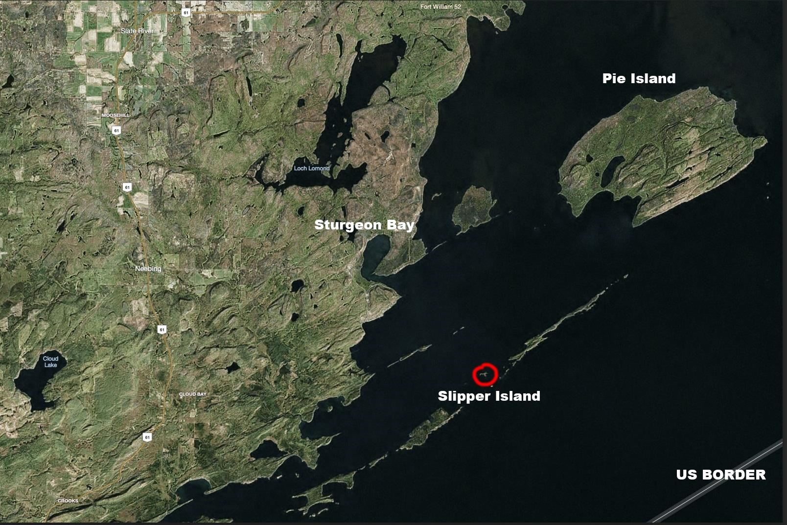 Slipper Island, Neebing, Ontario, Canada