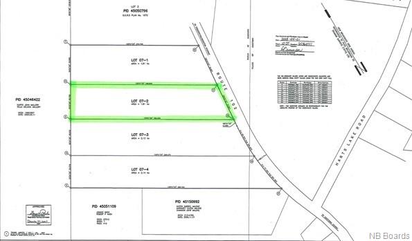 Lot 07-2 Route 102, Gagetown, New Brunswick, Canada