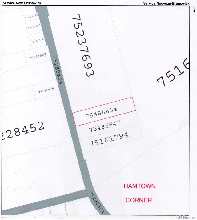 LOT 93-2 620 Route, Hamtown Corner New Brunswick, Canada