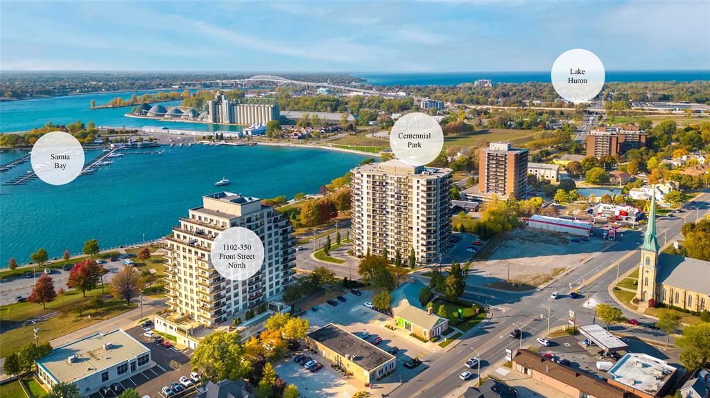 350 FRONT Street North Unit# 1102, Sarnia, Ontario, Canada