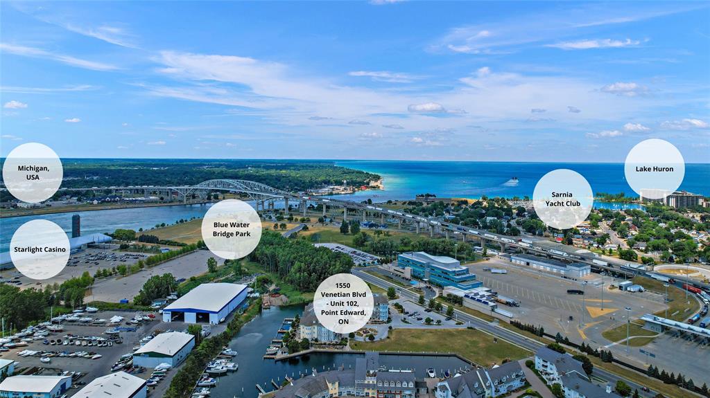 1550 VENETIAN Boulevard Unit# 102, Point Edward, Ontario, Canada